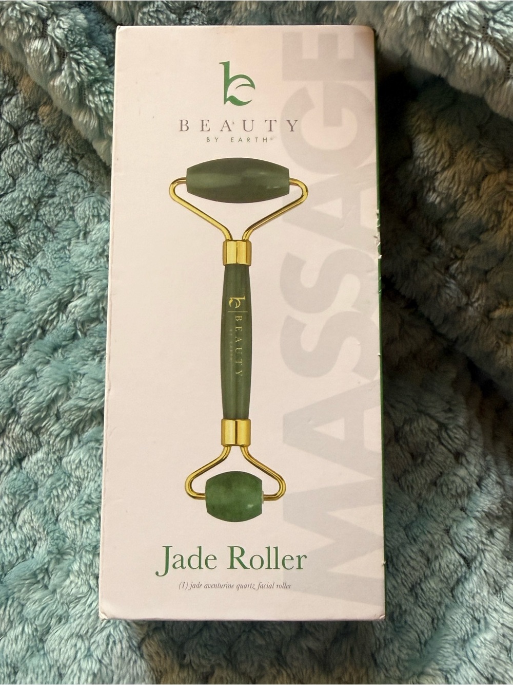 Beauty by Earth Jade Roller - Green Facial Massage Tool